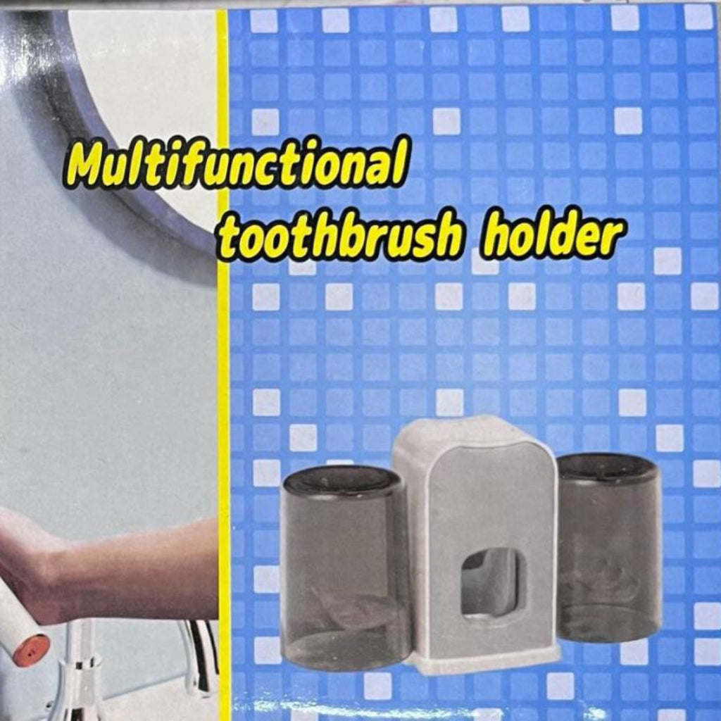 CleanPress -Soporte pasta de dientes-