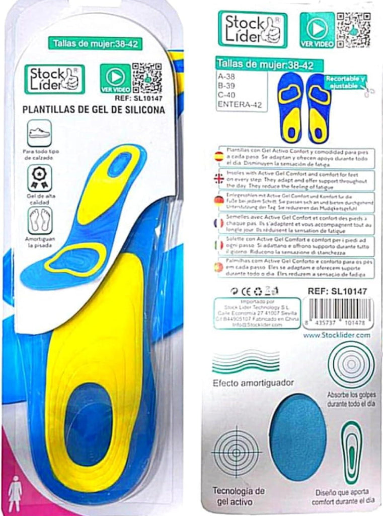 Plantilla StepComfort Gel TALLA 38-42
