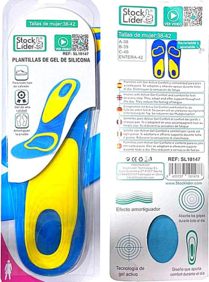 Plantilla StepComfort Gel TALLA 38-42
